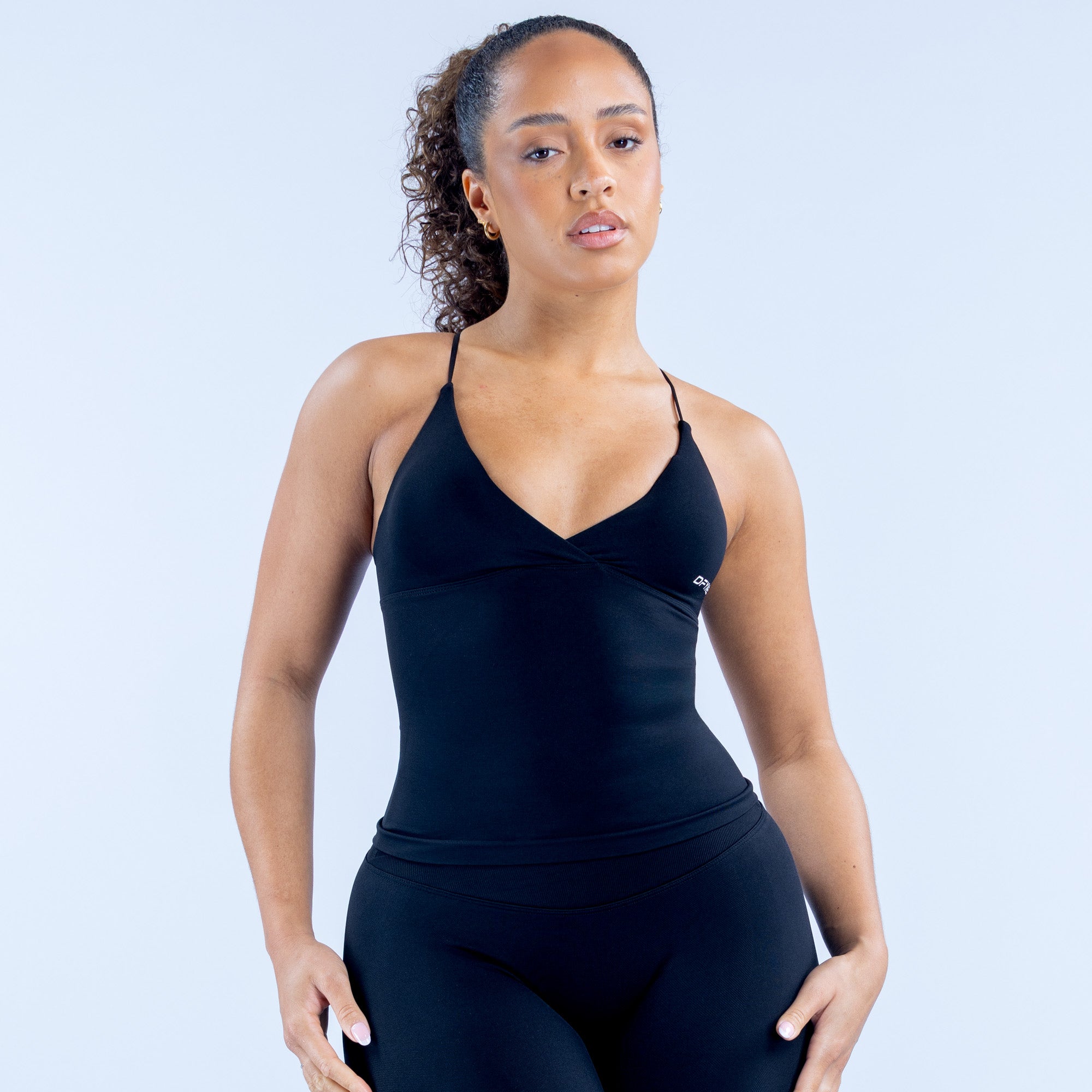 Vision Twist Front Longline Top